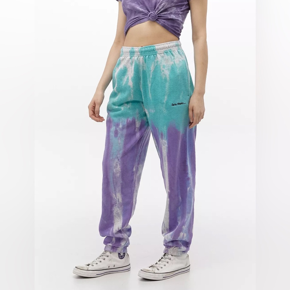 iets frans watercolor tie dye sweat set - Picture 8 of 8